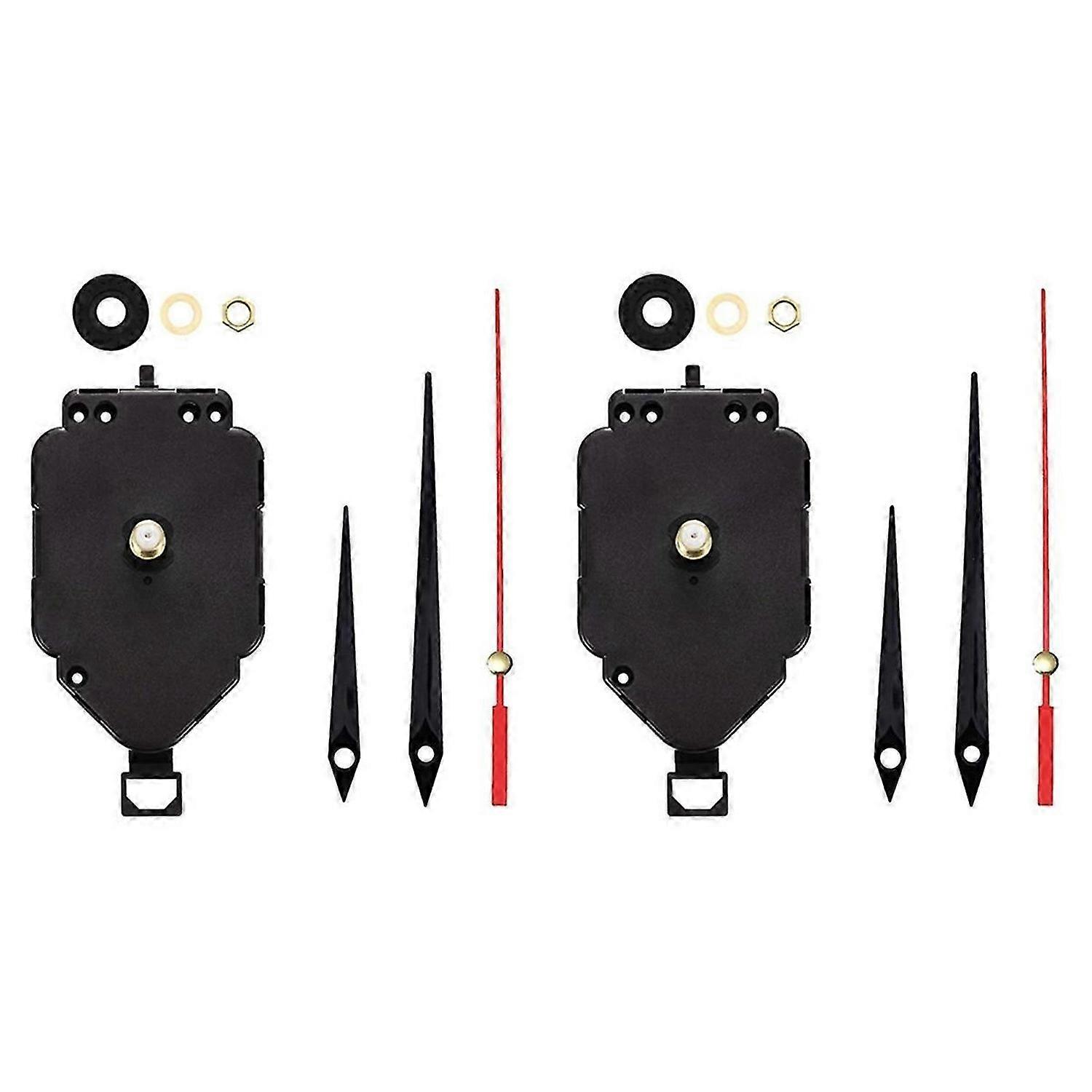 2 Set DIY Clock Movement Kit Replacement Parts E