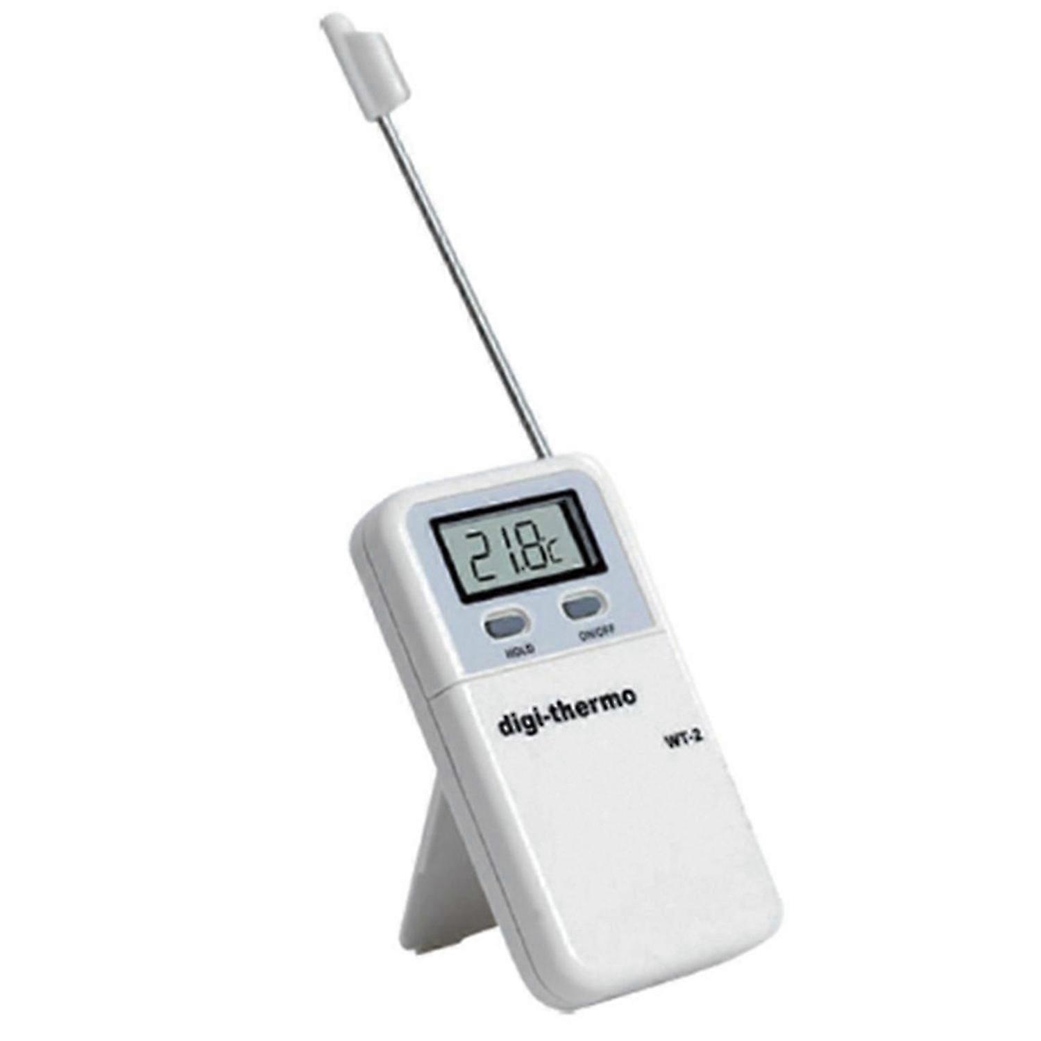Multifunctional Electronic Thermometer LCD Digital Temperature Detector External Sensor Thermometer