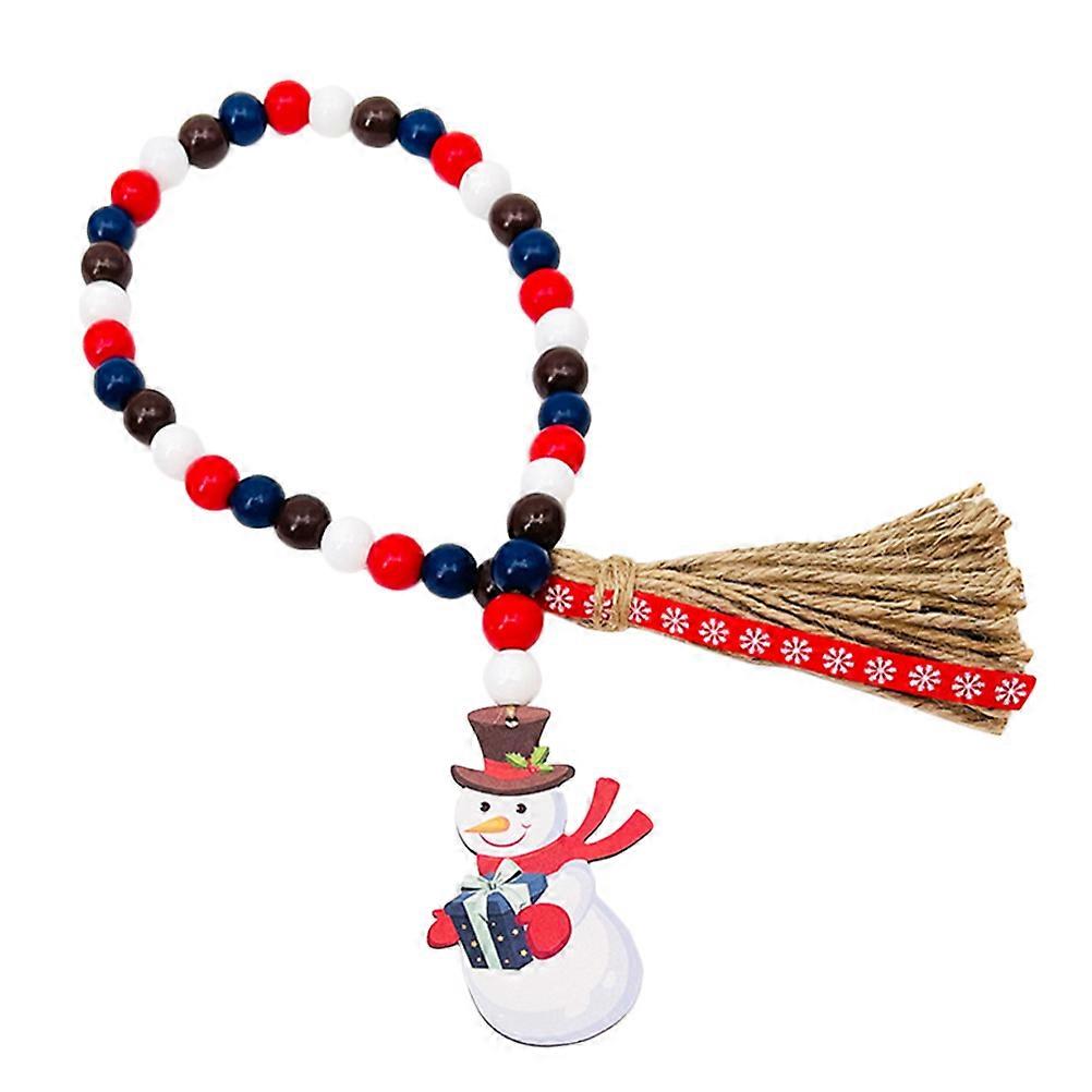 Wooden Beads Garland Pendant for Craft Use in Assorted