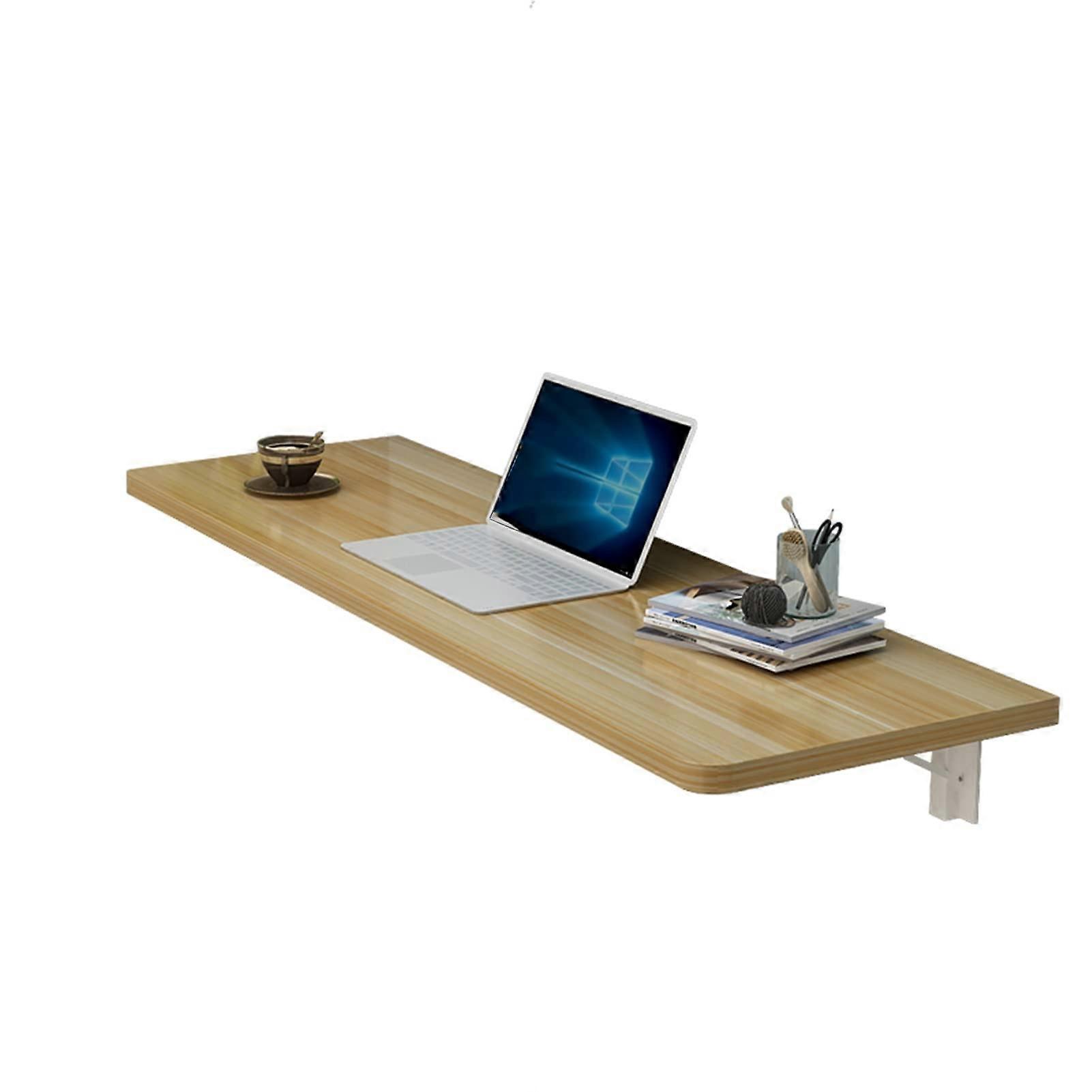 Kitchen Folding Wall Tables Small Apartment Wall Table For Bookshelf 30X100cm Waterproof Color B