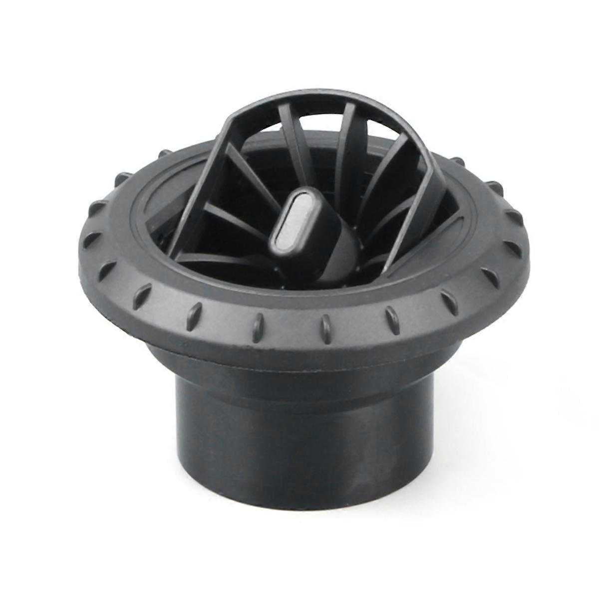 Air Vent Outlet Rotatable Air Heater Air Conditioner Black petal