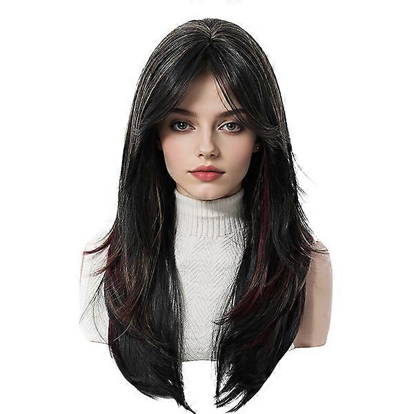 Haircube Heat-Resistant Glueless Layered Wear-and-Go Wig – Natural Look for Everyday Style