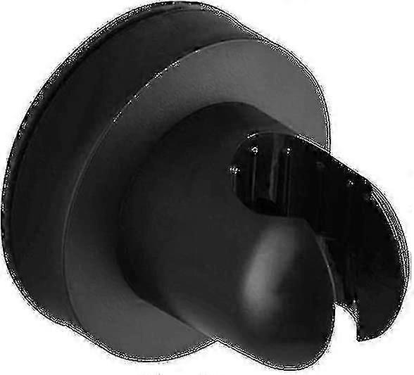 Chdz Wall-mounted Shower Head With Suction Cup Black