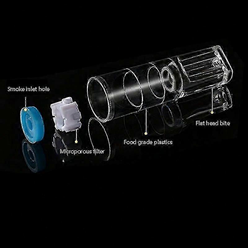 100 Disposable Cigarette Filters for Tar Reduction, Portable Smoking Holders for Healthier Habits