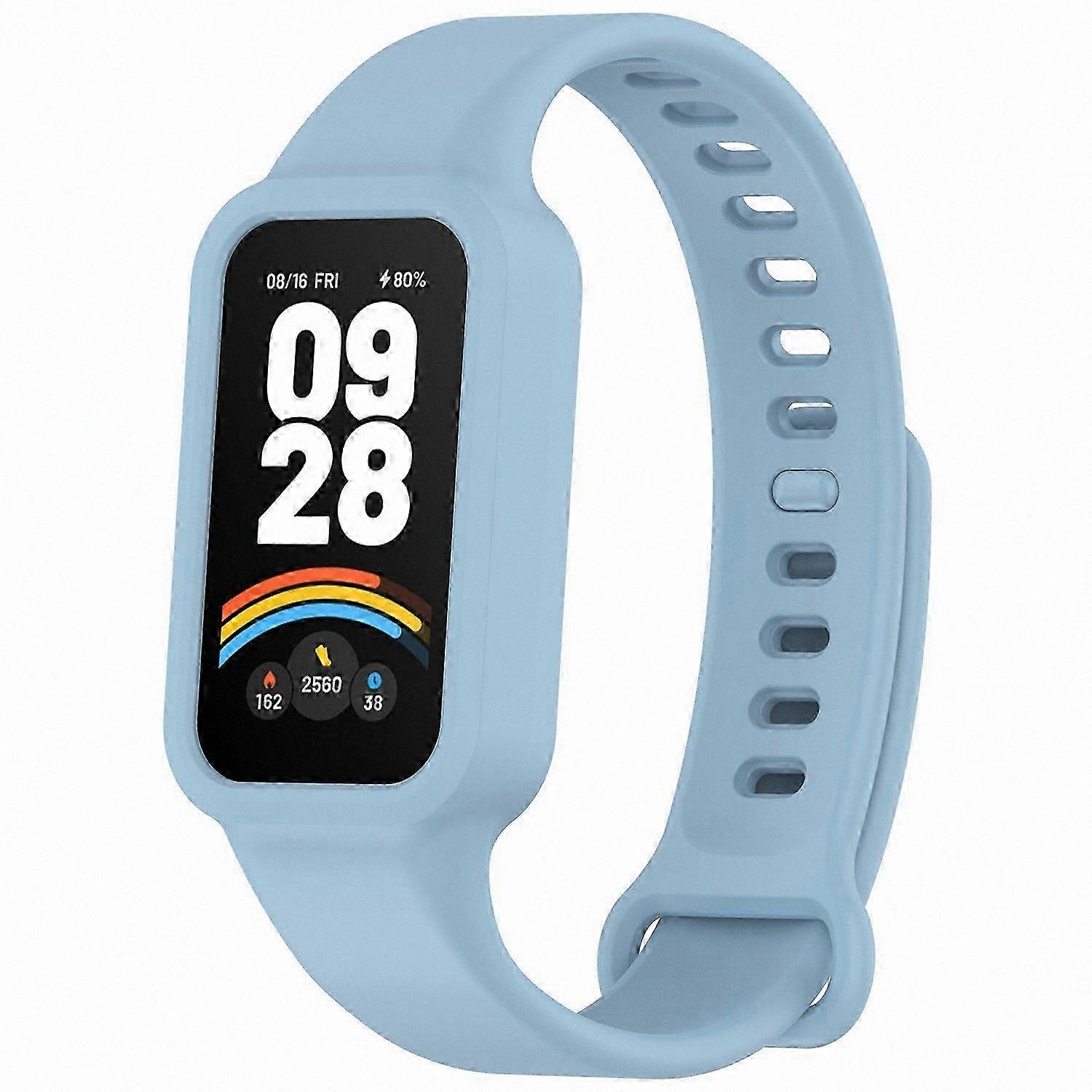 Retro Watch Style Silicone Band for Fitness Tracker - Comfortable and Long-Lasting Fit