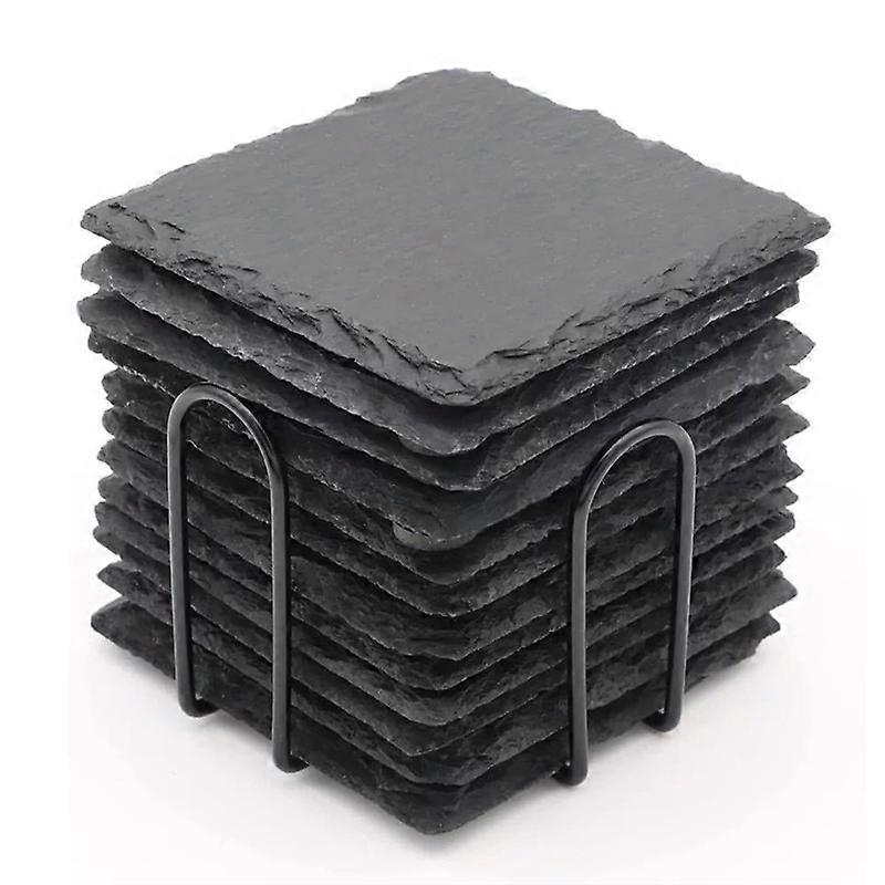 12PCS Coasters with Shelves