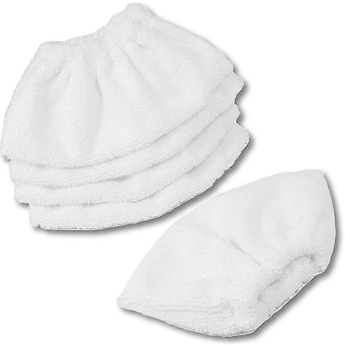 5 Pcs Microfiber Cover Set compatible with Hand Nozzle EasyFix Steam Cleaner SC1, SC2, SC3, SC4, SC5