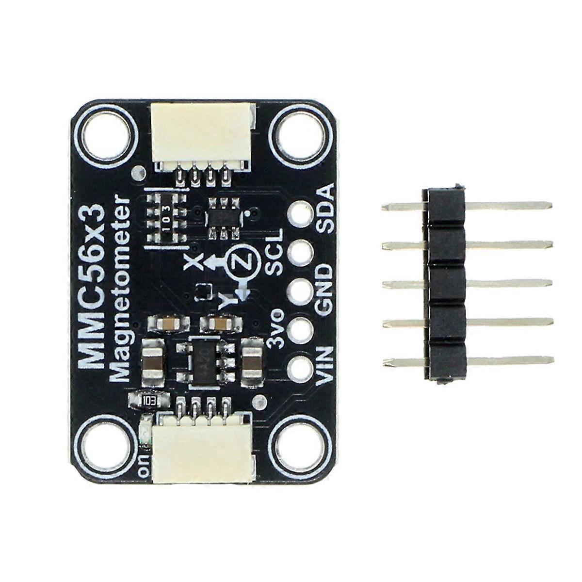 MMC5603 Triaxial Magnetometer Module High Sensitivity for STEMMA QT/Qwiic Interface