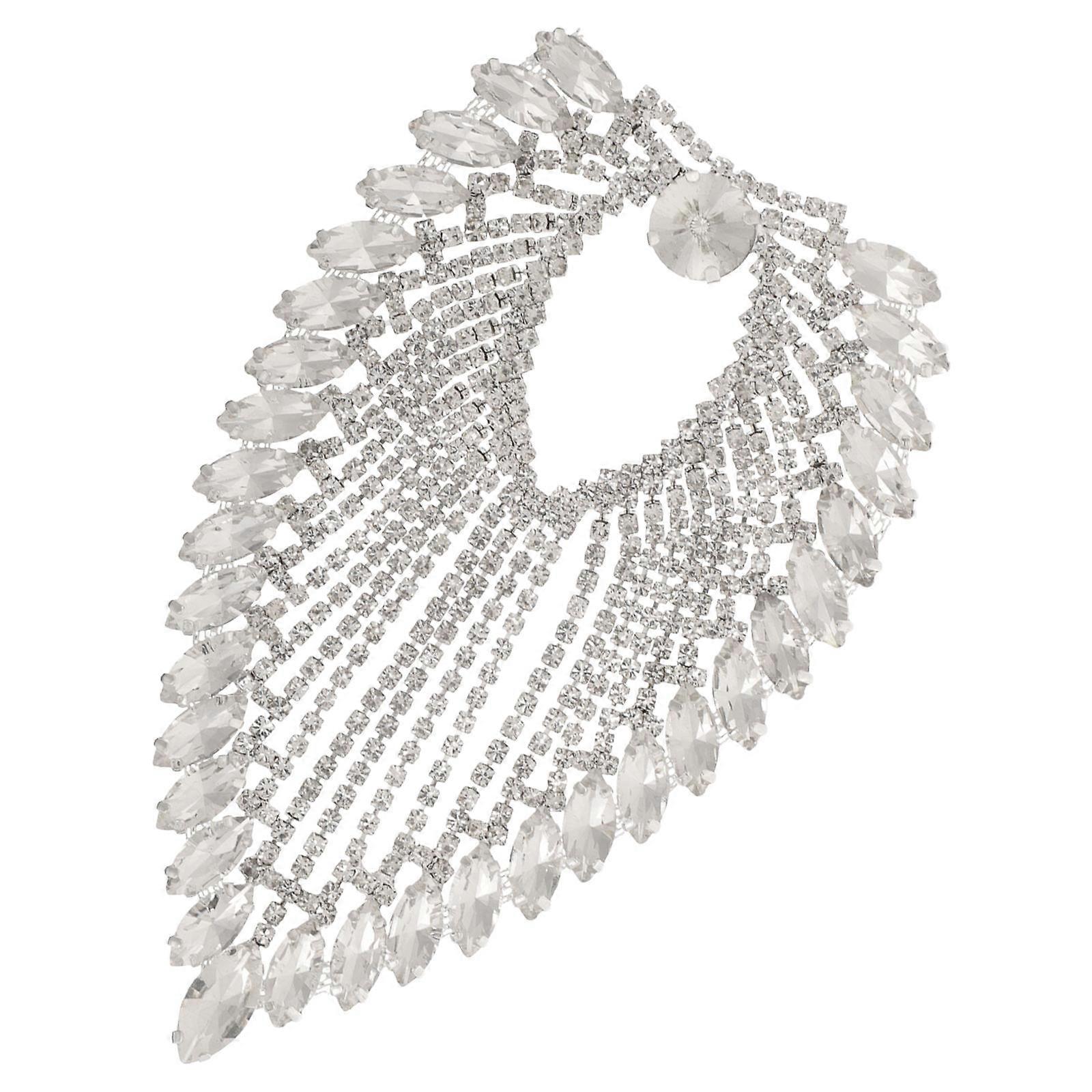 Handbag Applique Crystal Patches for Garment Decors 2Pcs