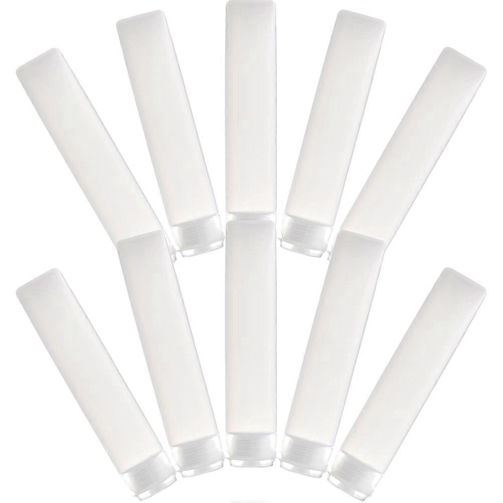 Portable Squeeze Lotion Tubes Travel Bottles with Flip Cap 40Pcs