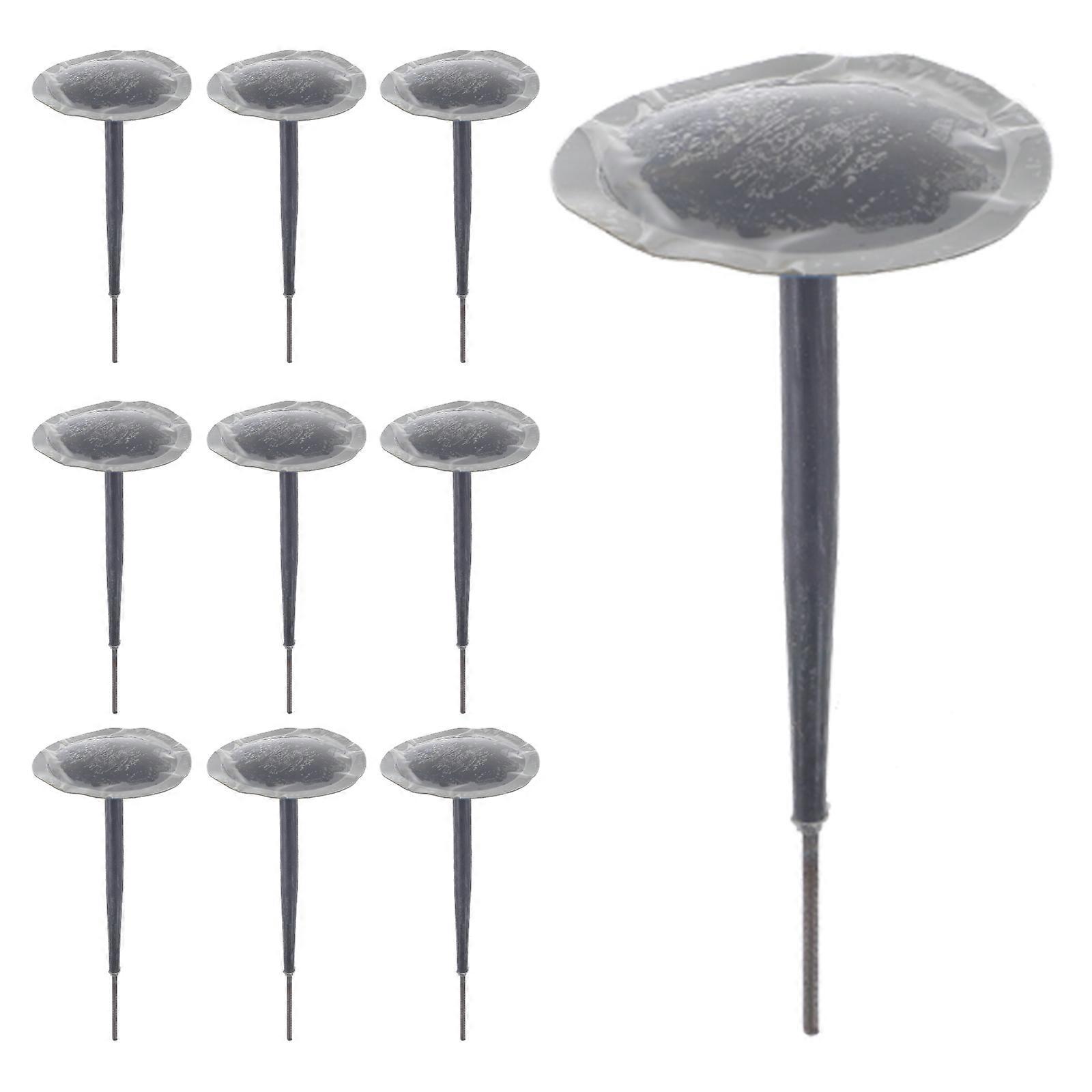 Wheel Tire Patch Kit 48 Pcs Plug Shape Tire Repair For Vehicle Owners Effective Puncture Sealing