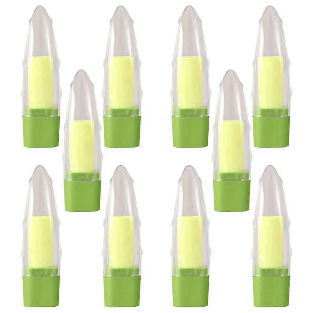 Lip Cream Tube Aloe Design with Durable Material 10Pcs Set