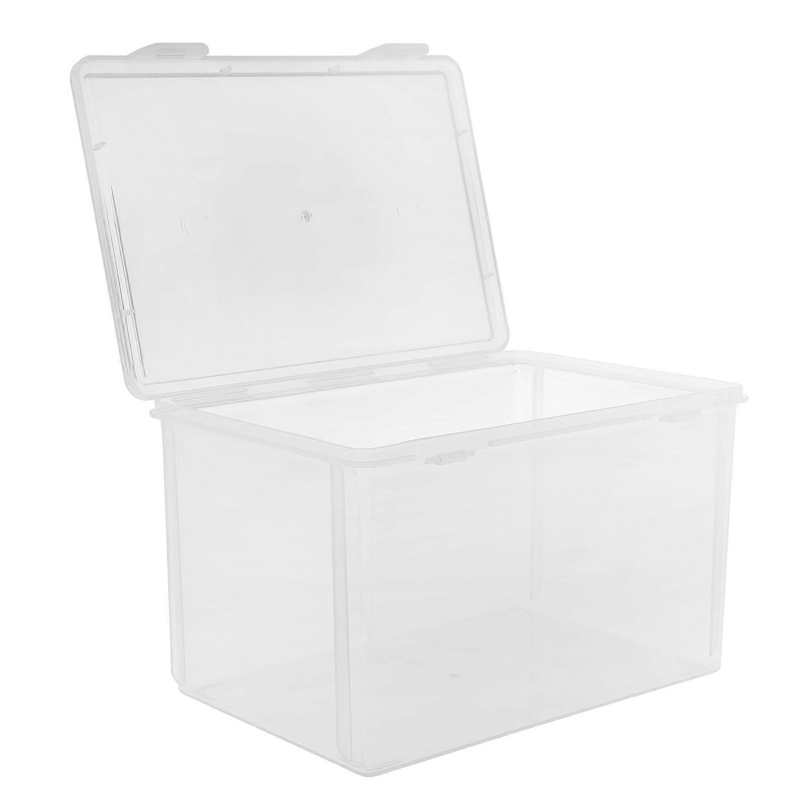 Bread Saver Container Air Tight Storage Box For Kitchen Appliances Kitchen Use Transparent Plastic 1Pcs