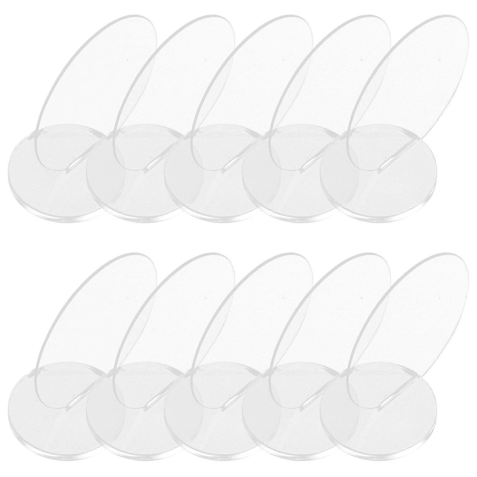 Round Acrylic Table Numbers Signs for Wedding Party 40Sets