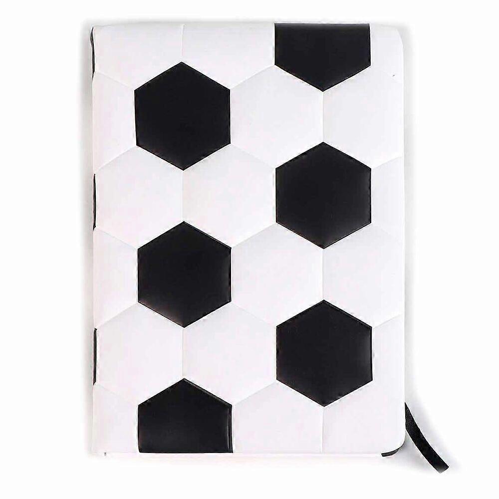Real Madrid Notebook - A5 size, lined pages, perfect for notes