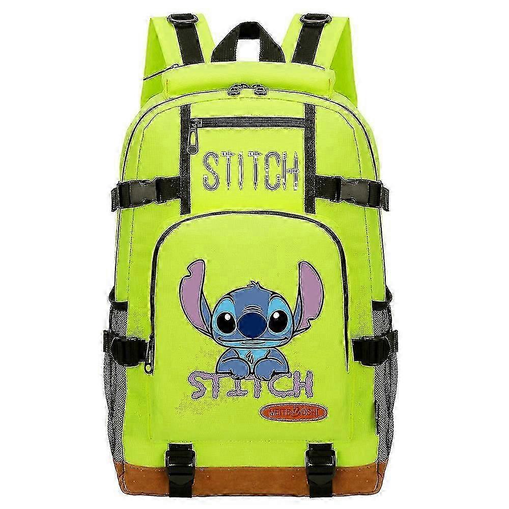 Stitch School Bags - Large Capacity Backpack For Boys And Girls, Usb Charging, Ideal For Travel, College Students, Laptop, Schoolbag, Bagpack