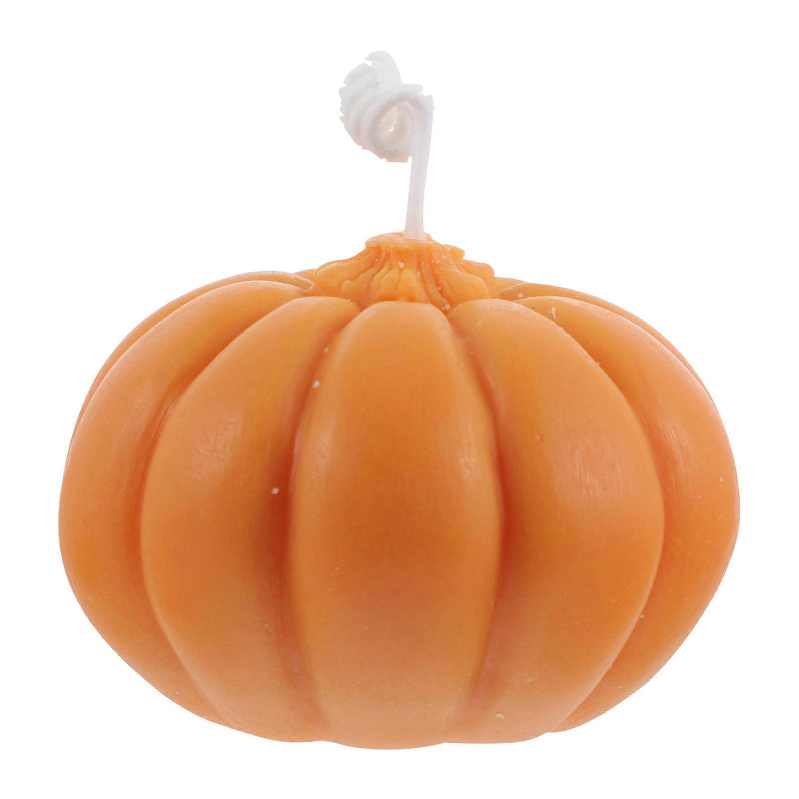 Pumpkin Shaped Candle for Decoration Aromatherapy Candle 1Pcs Orange