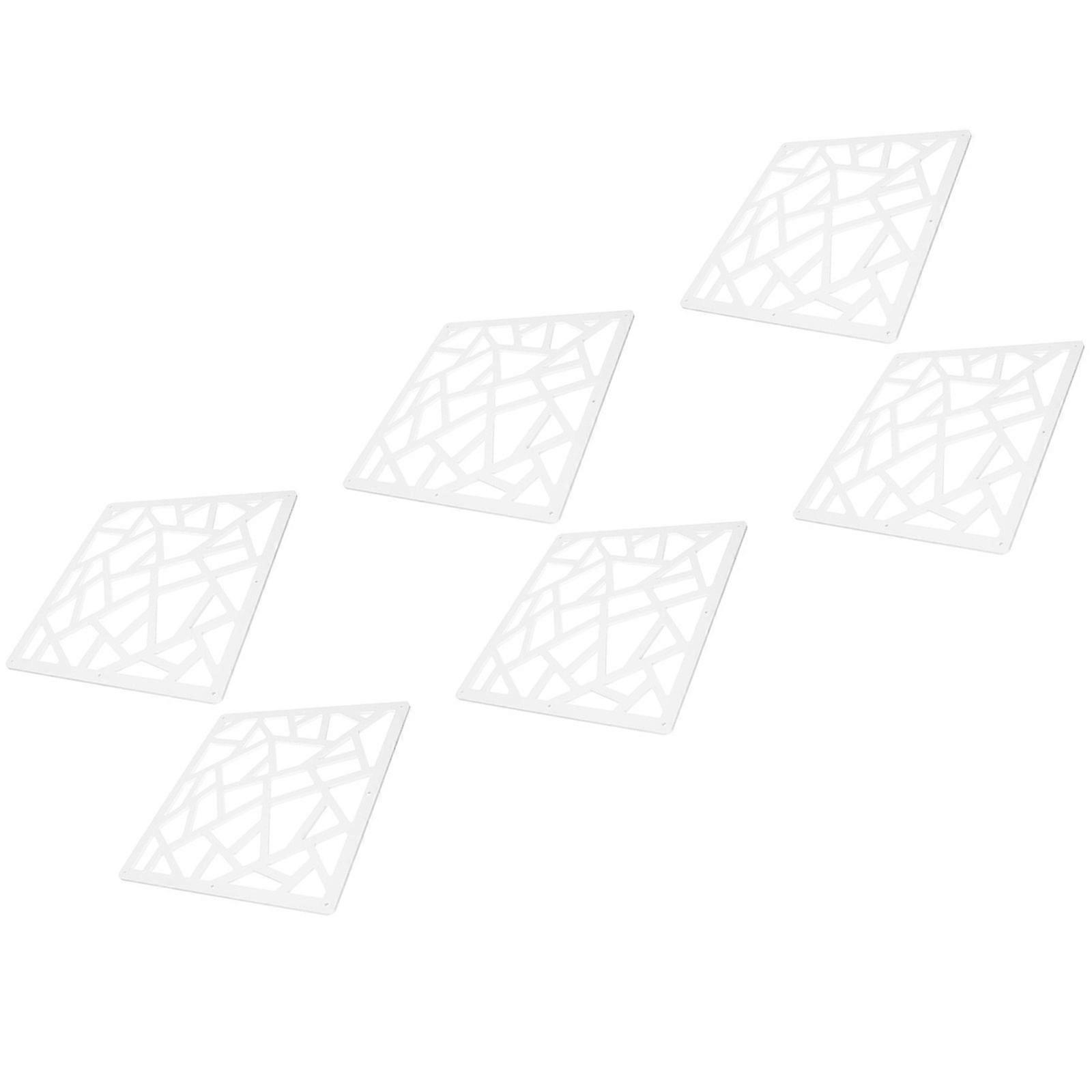 Room Divider Panels Hanging Hollowed for Elegant Decor 12Sets