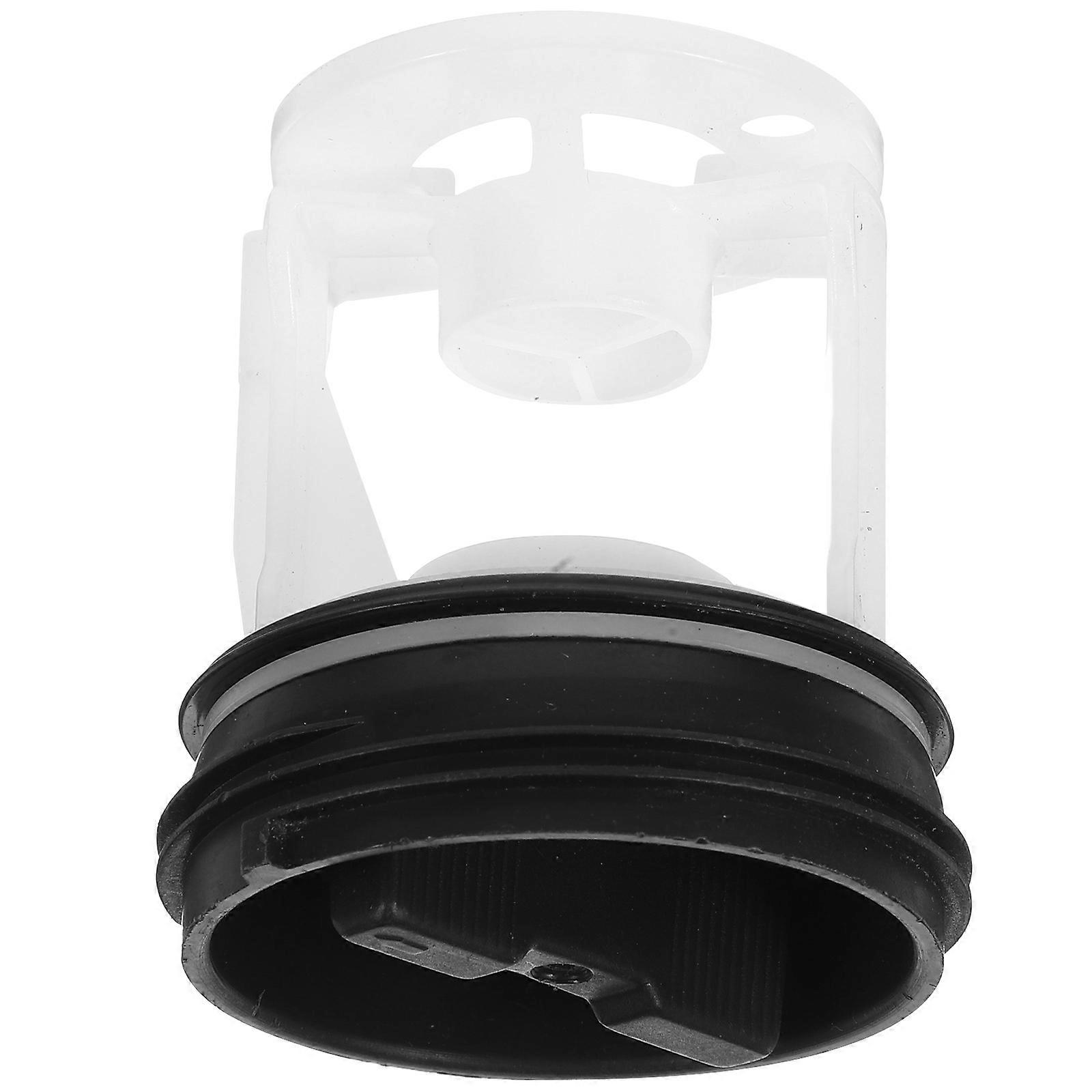Washing Machine Drain Pump Filter Plastic Plug for Drainage 2Pcs
