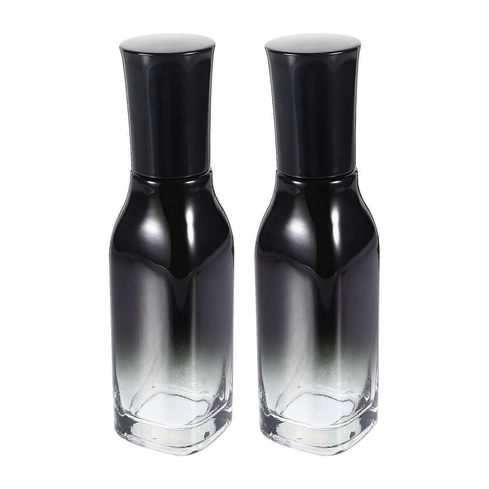 Lotion Pump Bottles Glass Essence Pump Bottle for Lotion 2Pcs Refillable Set