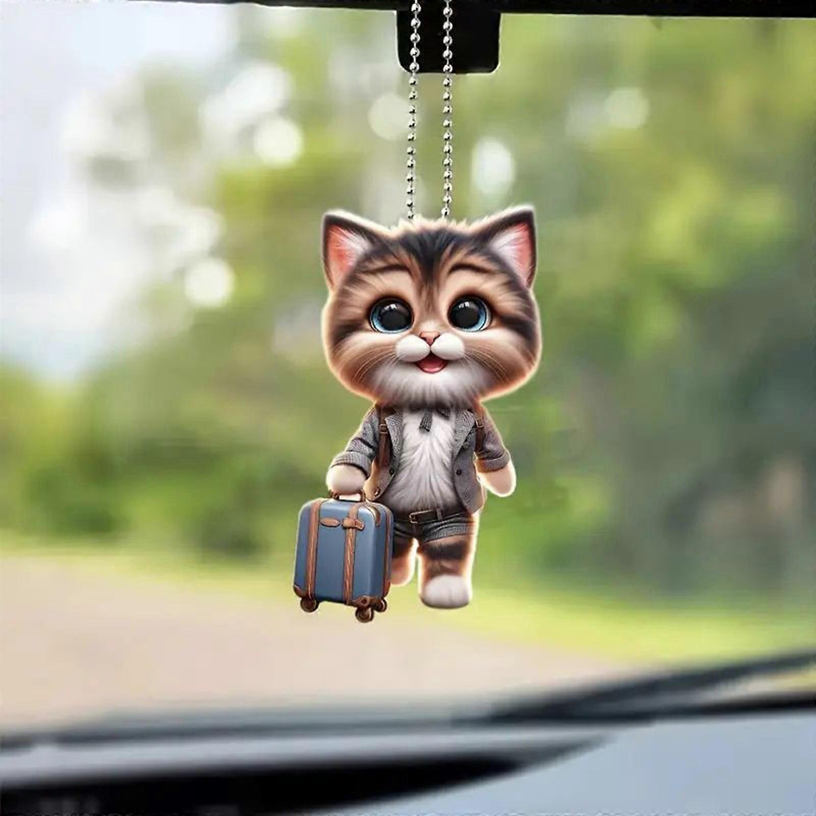 Fmxomd Car Hanging Accessories Backpack Accessories Decor Flat Pendant