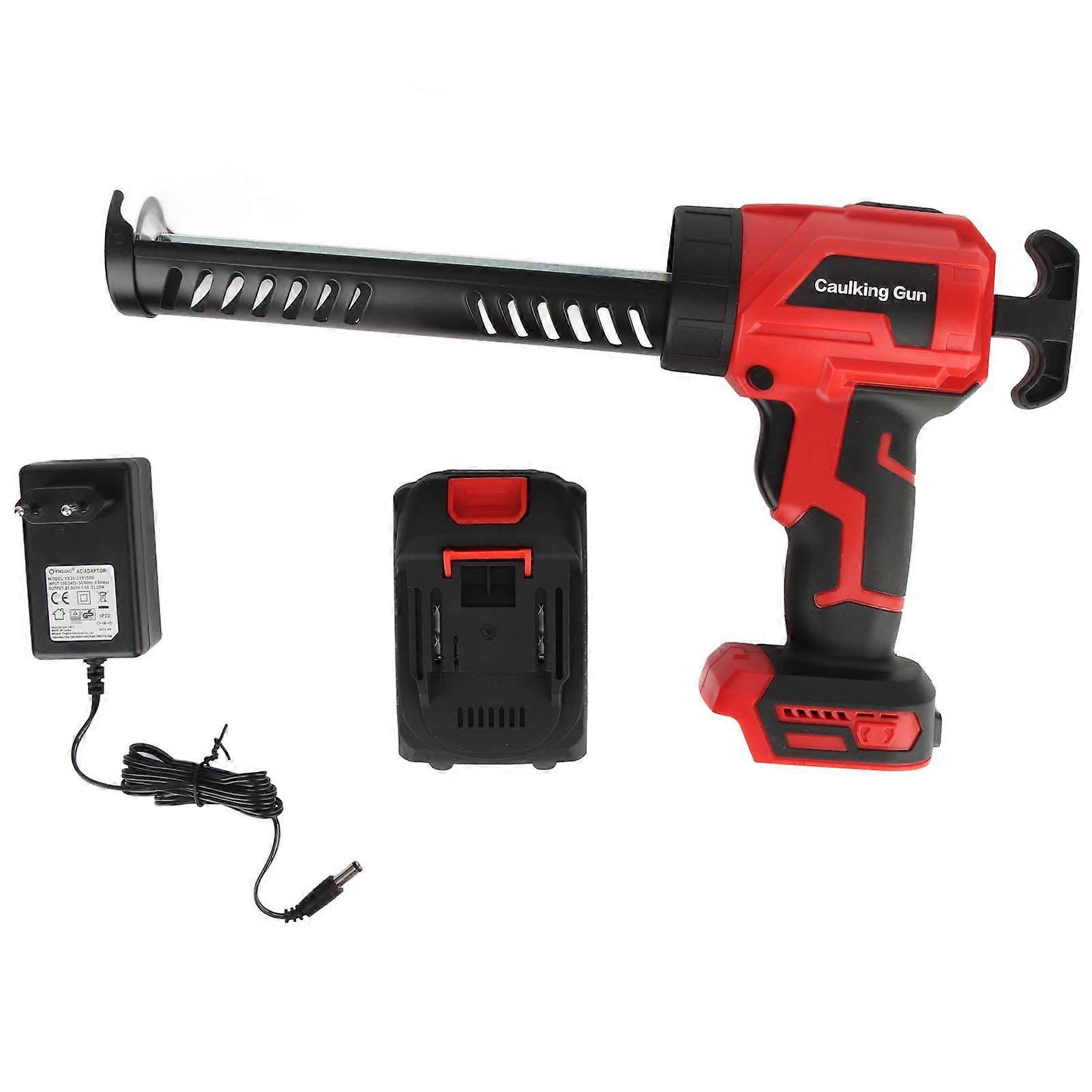 Electric Caulking Gun 4 Variable Speed Cordless Caulk Gun for Home Renovation