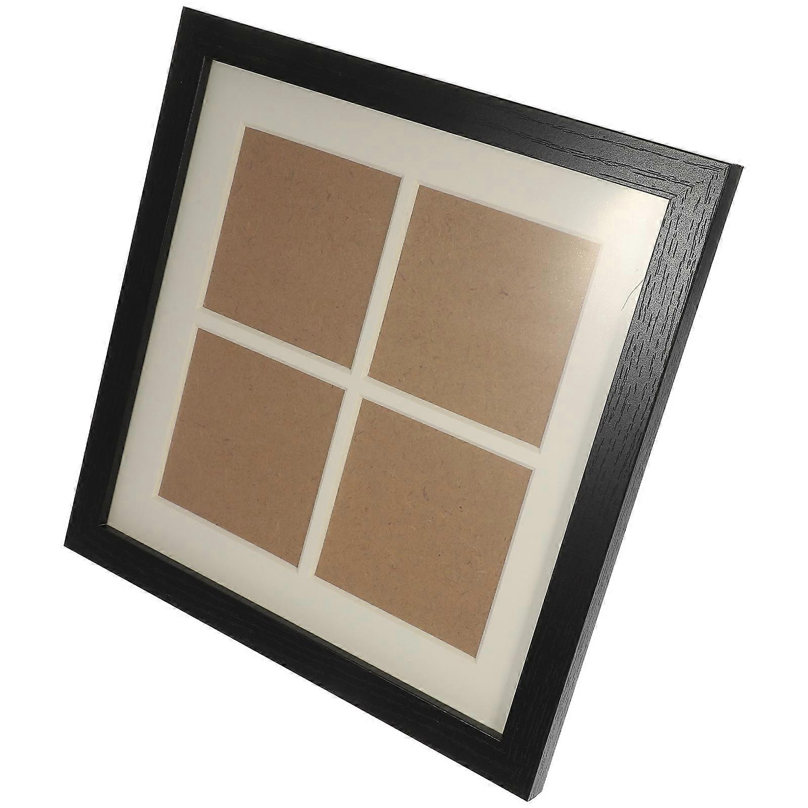 Square Oil Painting Frame For Home Decor 28x28cm Modern Design 2Pcs Displaying Artwork