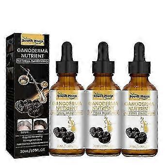 3pcs Anti-Greying Hair Serum Haarverdunkelndes Serum Ganoderma Nutrient Natural Blackout
