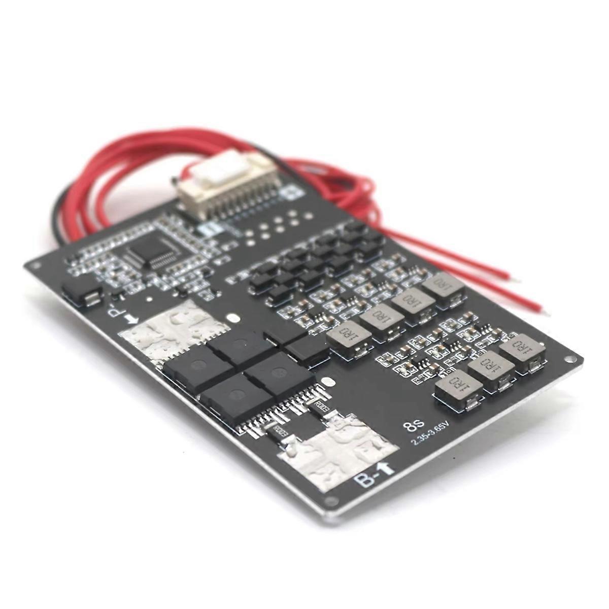  8S 40A Active Balance Battery Protection Board Balanced 24V