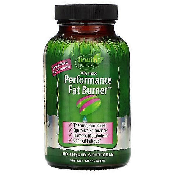 Irwin Naturals, V02 Max, Performance Fat Burner, 60 Liquid Soft-Gels