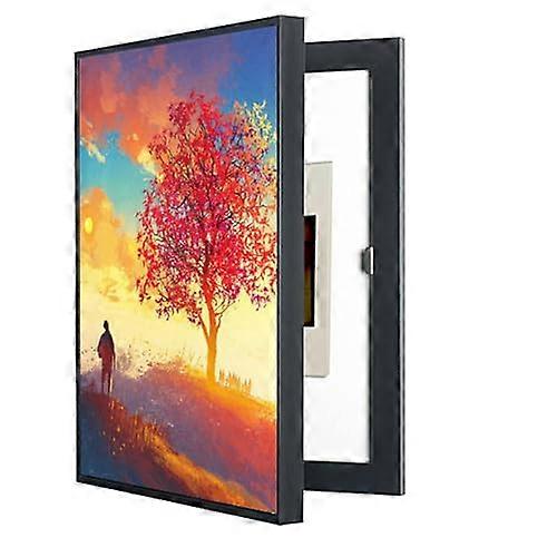 Distribution Box Decorative Painting Cover For Fuse Box And Electric Meter Box  40x50cm, Model 05, Detachable Counters