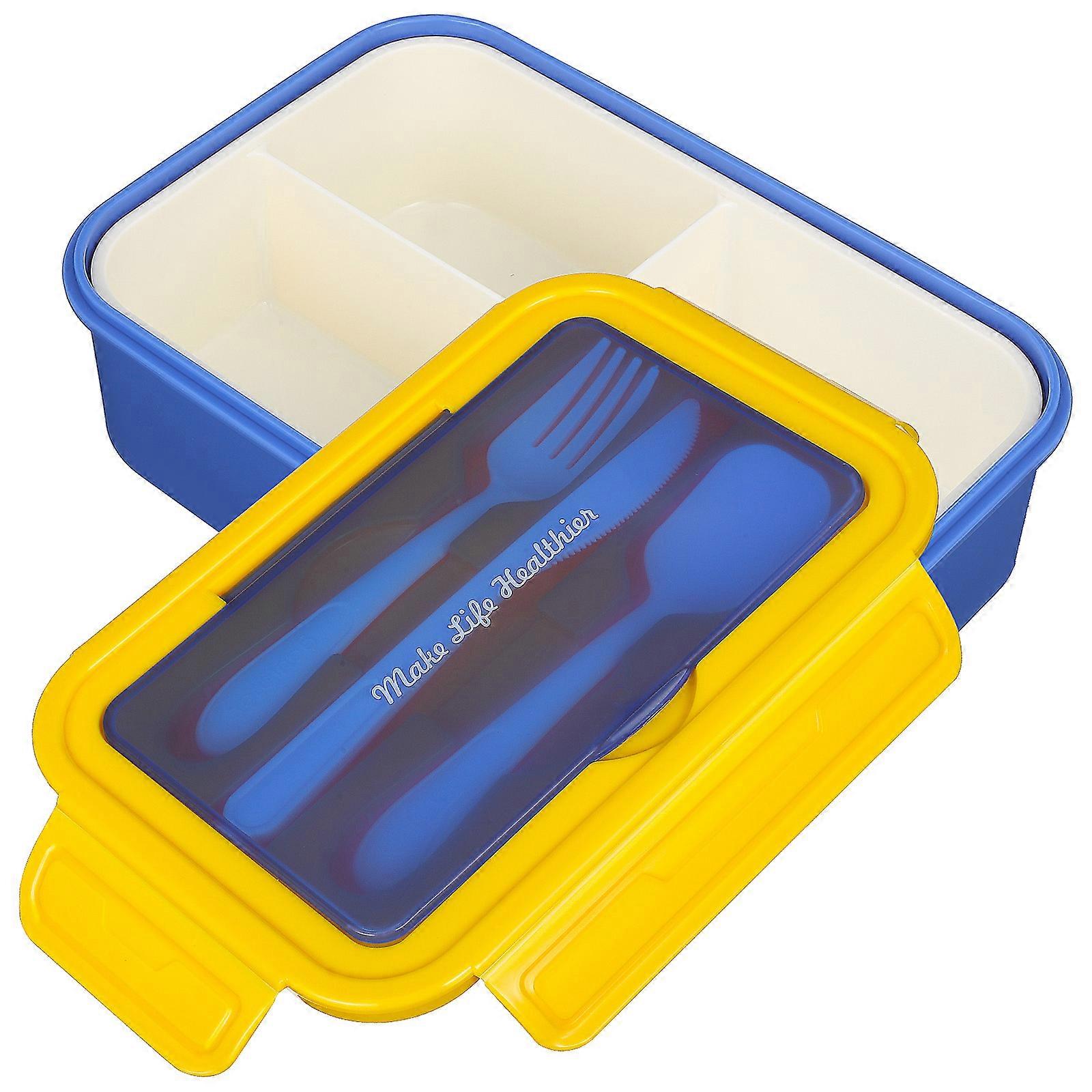 Compartmentalized Lunch Box 4Pcs Rectangular Design Suitable For Office School And Picnic Efficient For Meal Organization And Heat Insulation