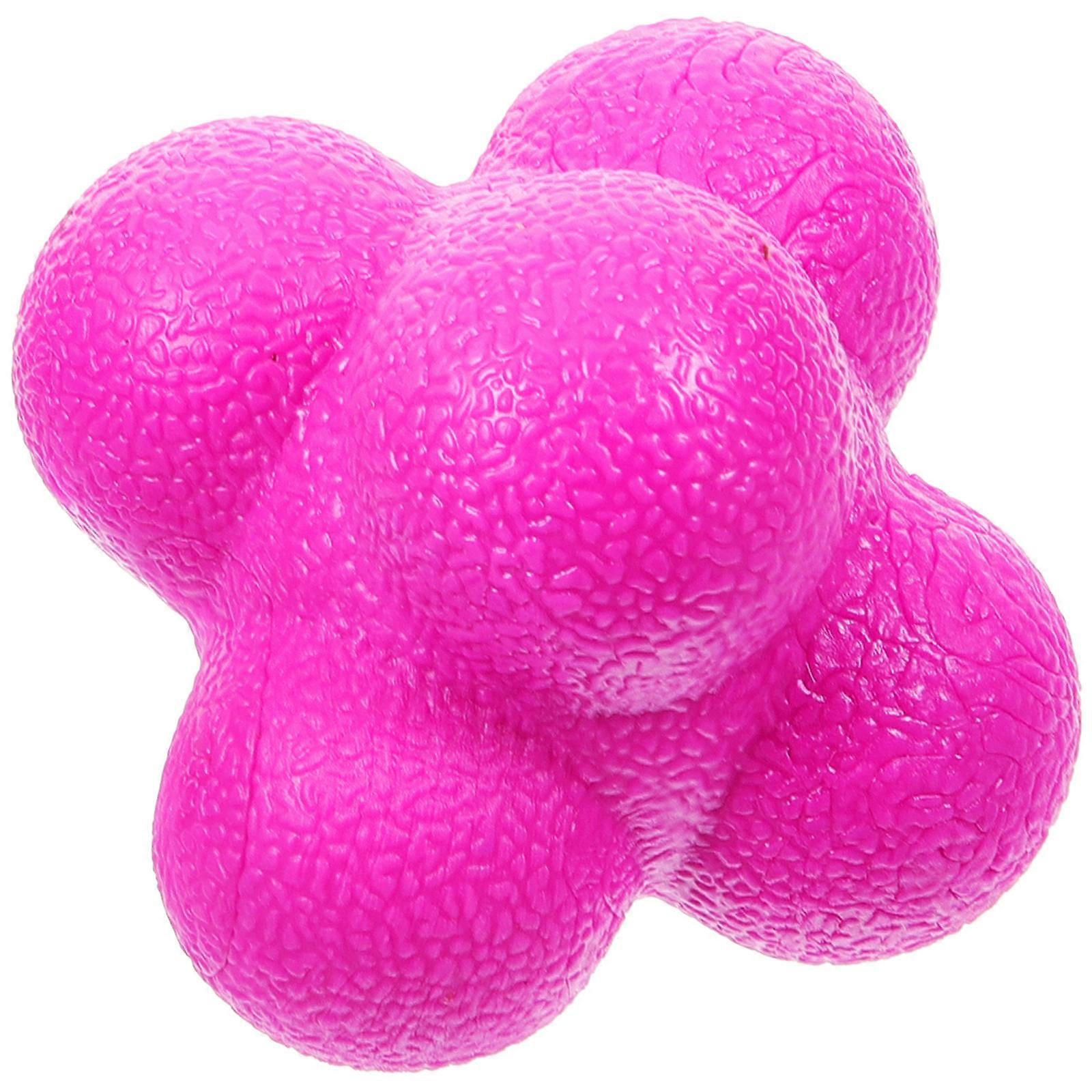 Agility Balls Purple Tpr for Reaction Training Equipment with Unpredictable Bounce