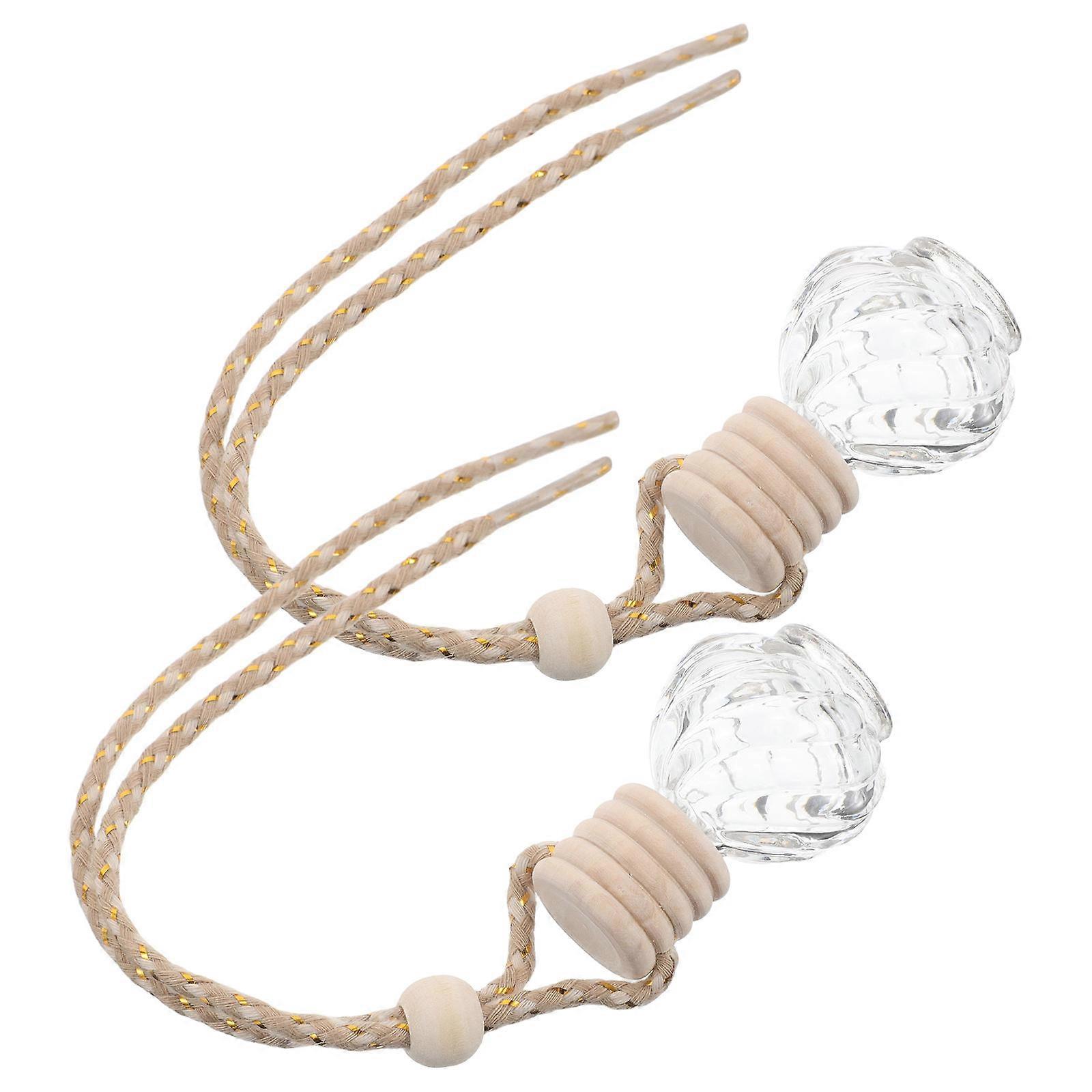 Hanging Diffuser Bottles Refillable Car Freshener Bottle 8Pcs for Aromatherapy