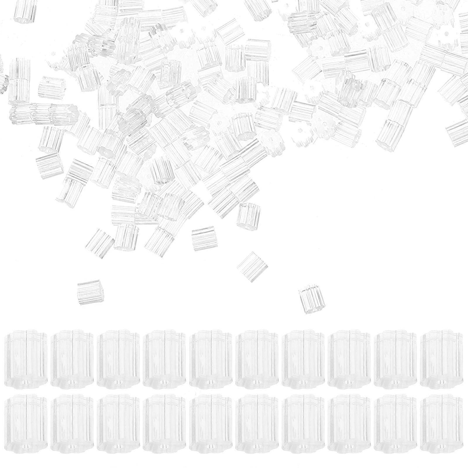 Transparent Earring Stopper Silicone Backs for Safe Wearing 6000Pcs