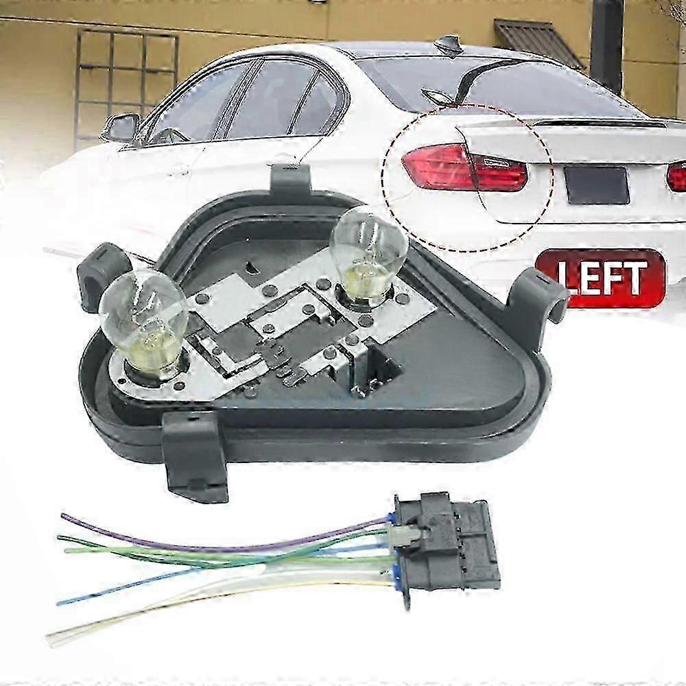 Left Outer Bulb Socket W/ Plug For 3 F30 F80 63217313043