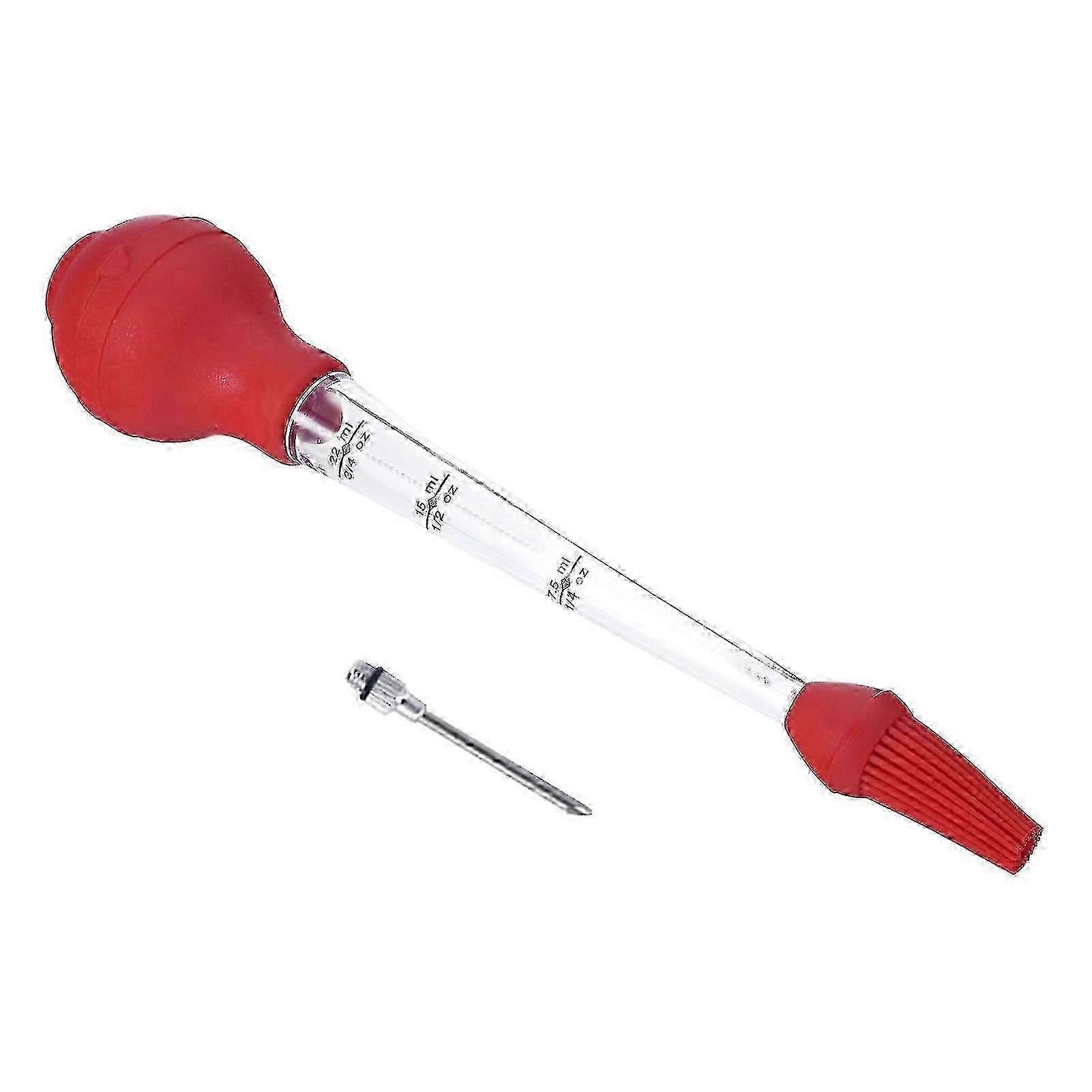 BBQ Turkey Baster with Scale - Compact and Easy to Store