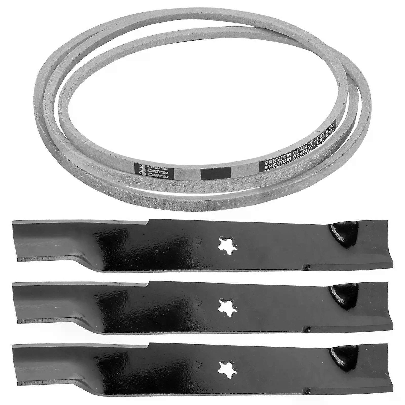 Deck Belt 574845603 Blade 574870801 For Husqvarna Gt52Xls Gt52Xlsi GTH27V52Ls NO.93278