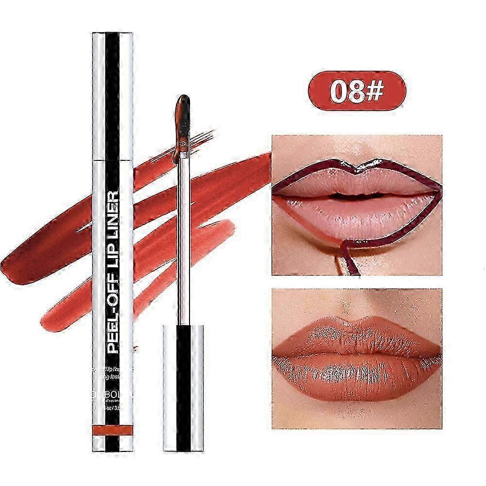 25-26 Tear-Off Lip GlazeRouge à lèvres liquide déchirant teinté mat imperméablepour tous les types de peau