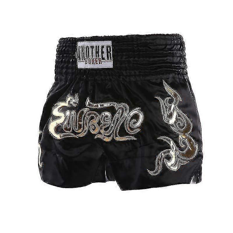 Muay Thai Antrenman Şortları Erkekler Kısa Muay Thai Profesyonel Müsabaka Eğitimi Mma Bjj Kick Boksin-yezi