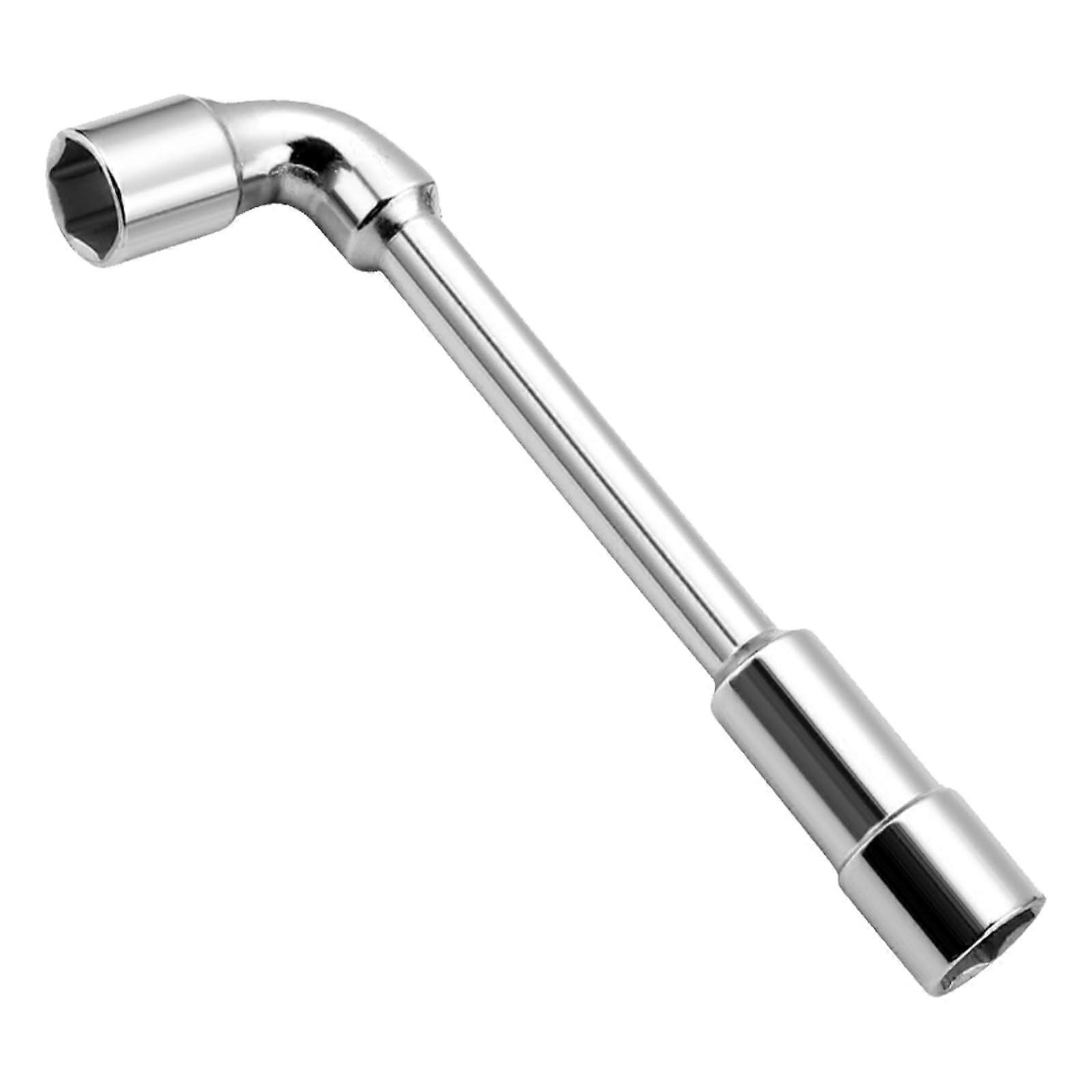 L Shaped Double Head Socket Wrench Hexagonal Pipe Handle Ergonomic Grip For Automotive  Model 10
