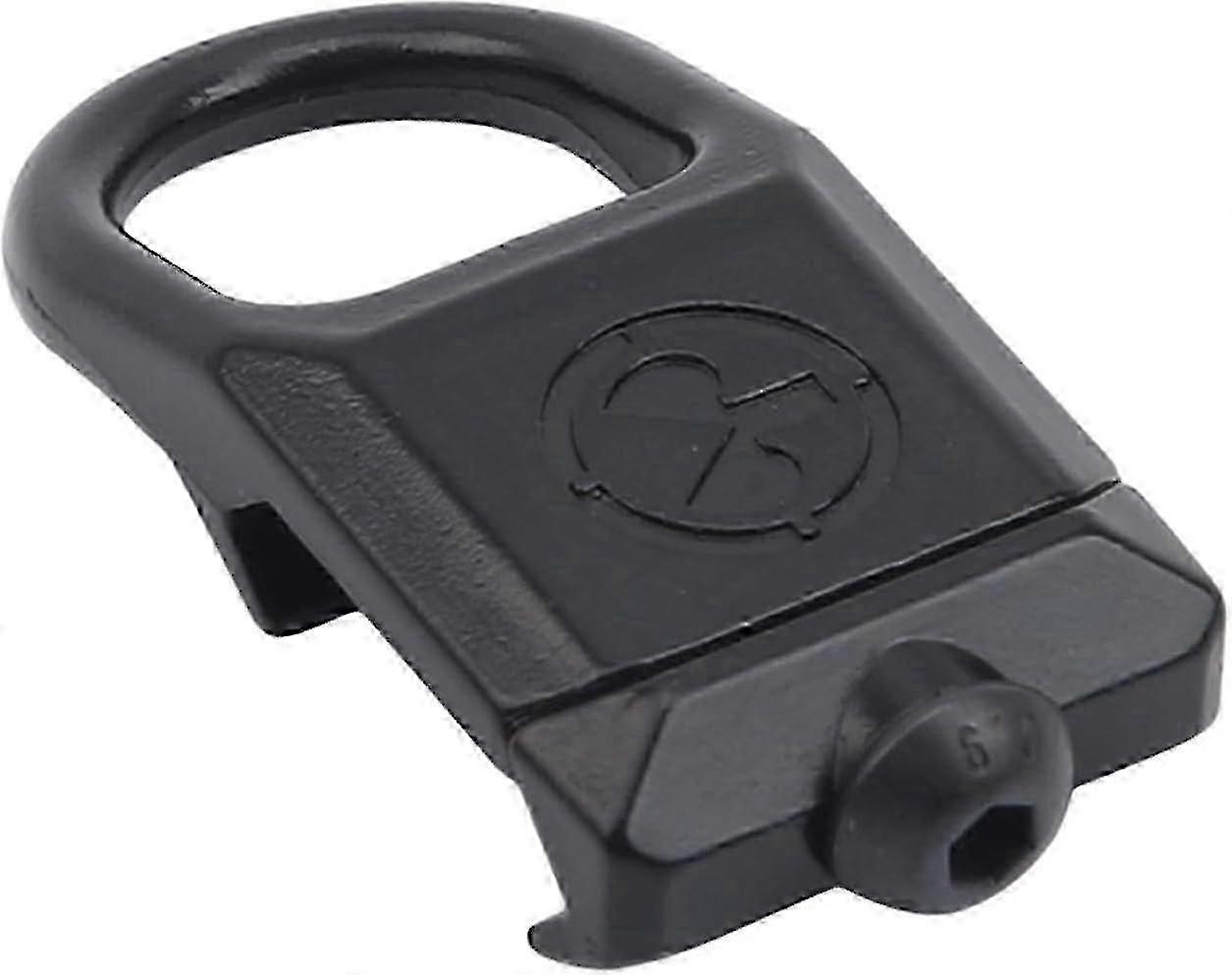 Quick Detach Buckle Sling Steel Mount Attachment Adapter Fit for 20mm Rail Tool Accessories Black-Yvan