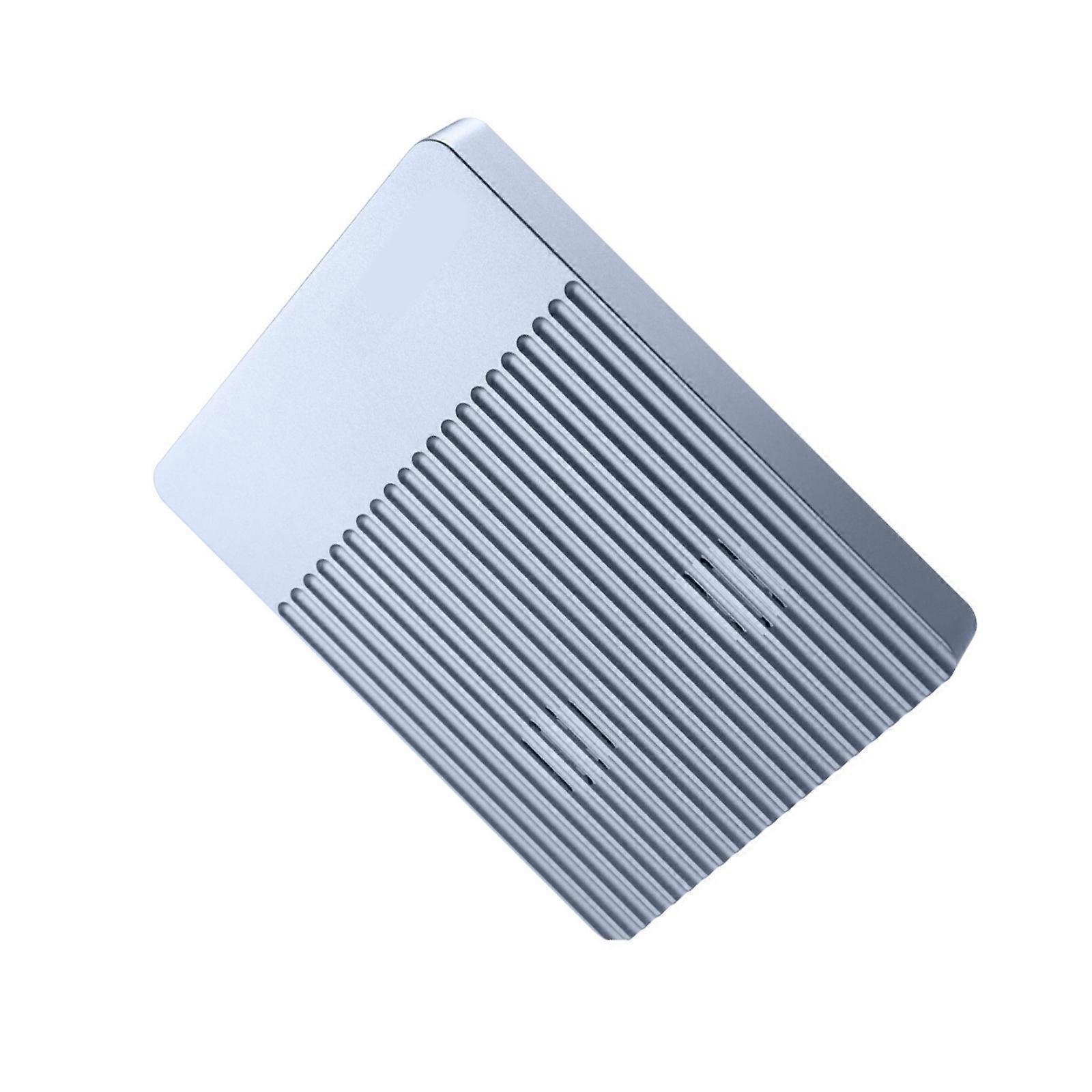 Industrial 4 Slot M.2 NVMe Enclosure Box Cooling Case And Hot Swappable Tray For 2280 Solid Disks Multicolor