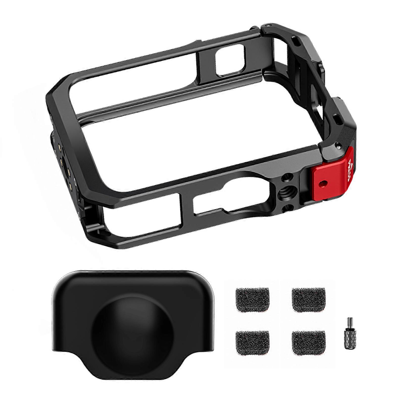 All Metal Camera Cage For 360 Degree Recording Devices Toolless Less Installation Design Optimized Accessory Expansion Capability Multicolor