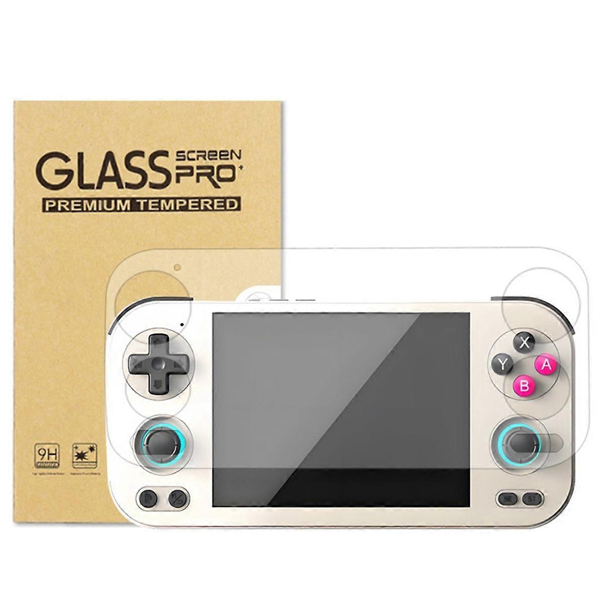 Portable for RG476H Tempered Glass Screen Protector for RG476H Game Console Full Screen HD Tempered 