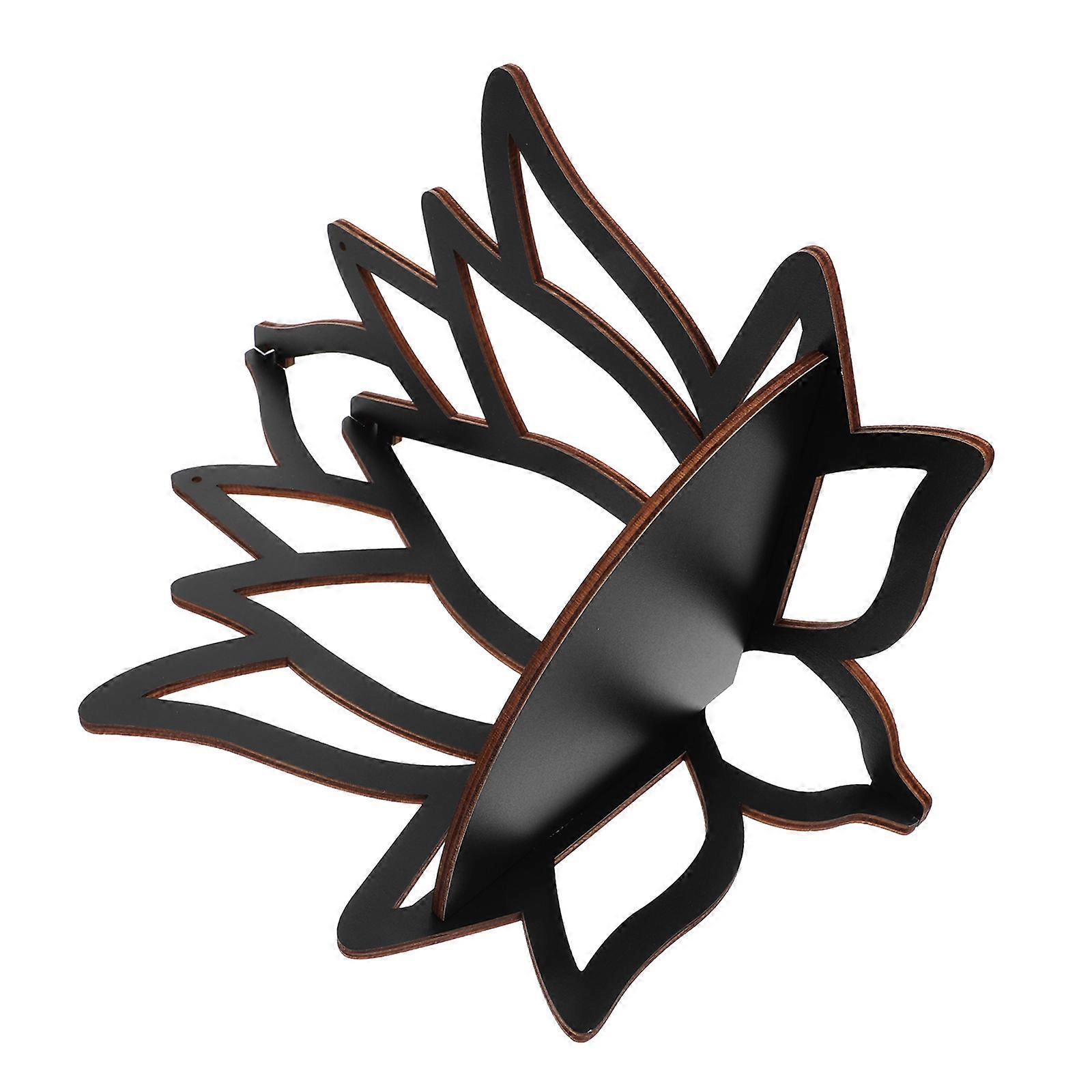 Crystal Corner Shelf Wall Corner Shelf Crystal Display Shelf Floating Shelf Candle Wooden Stand