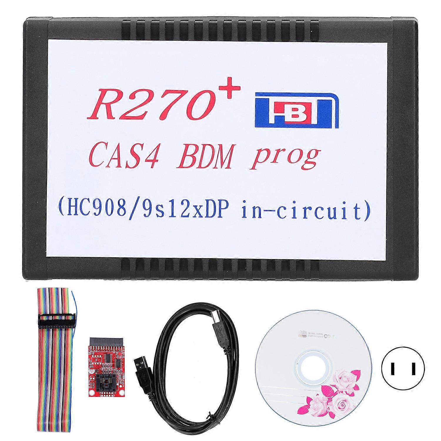 R270+ BDM Auto Key Programmer ABS Portable Fit for Mercedes Benz EZS