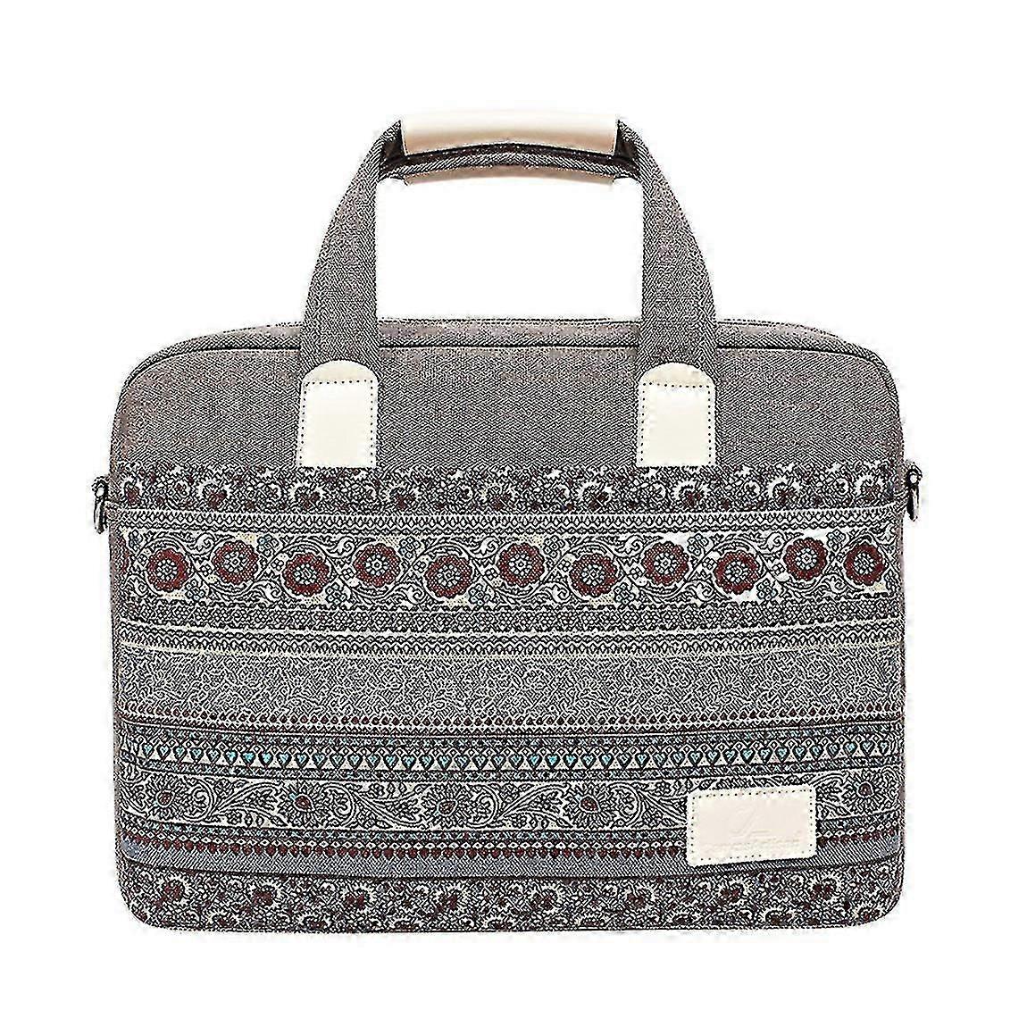 حقيبة كمبيوتر محمول جديدة بوهيمية مقاس 14 بوصة