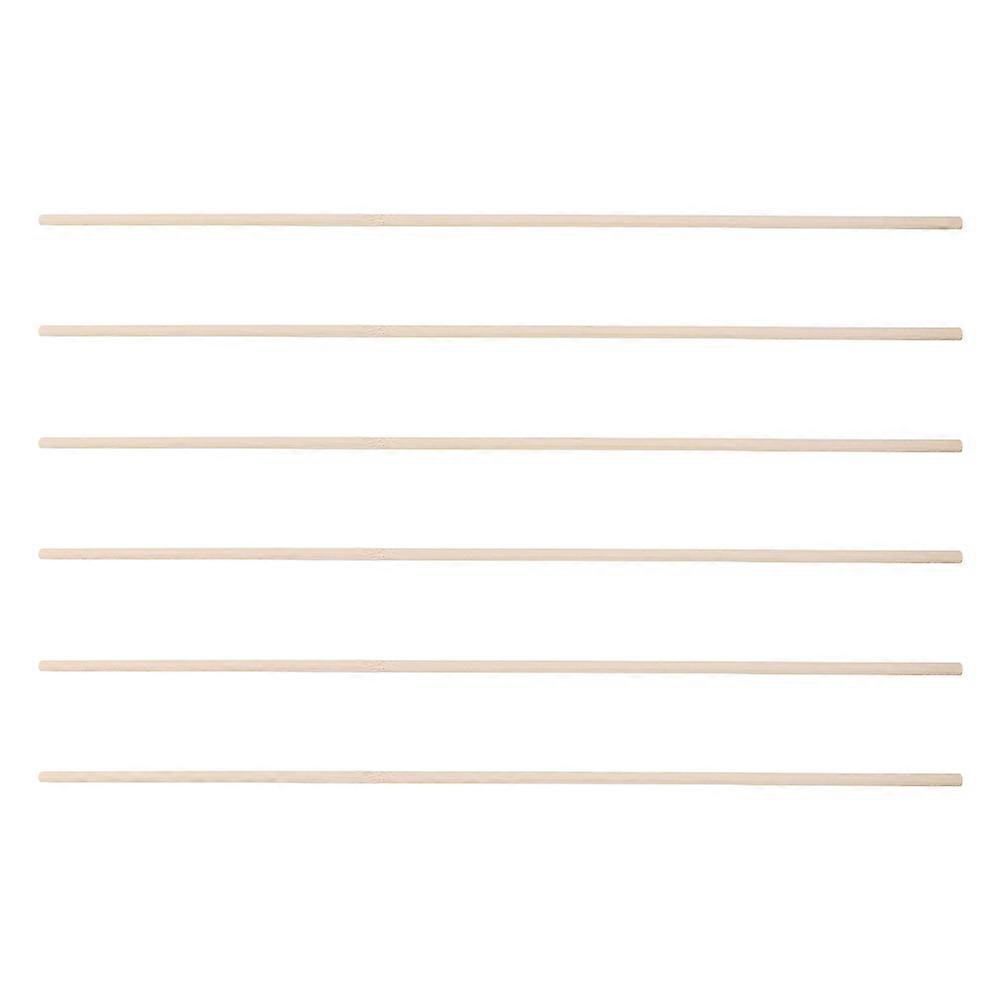 Bamboo Director Chair Replacement Parts for Frame Support Sticks 6Pcs Set