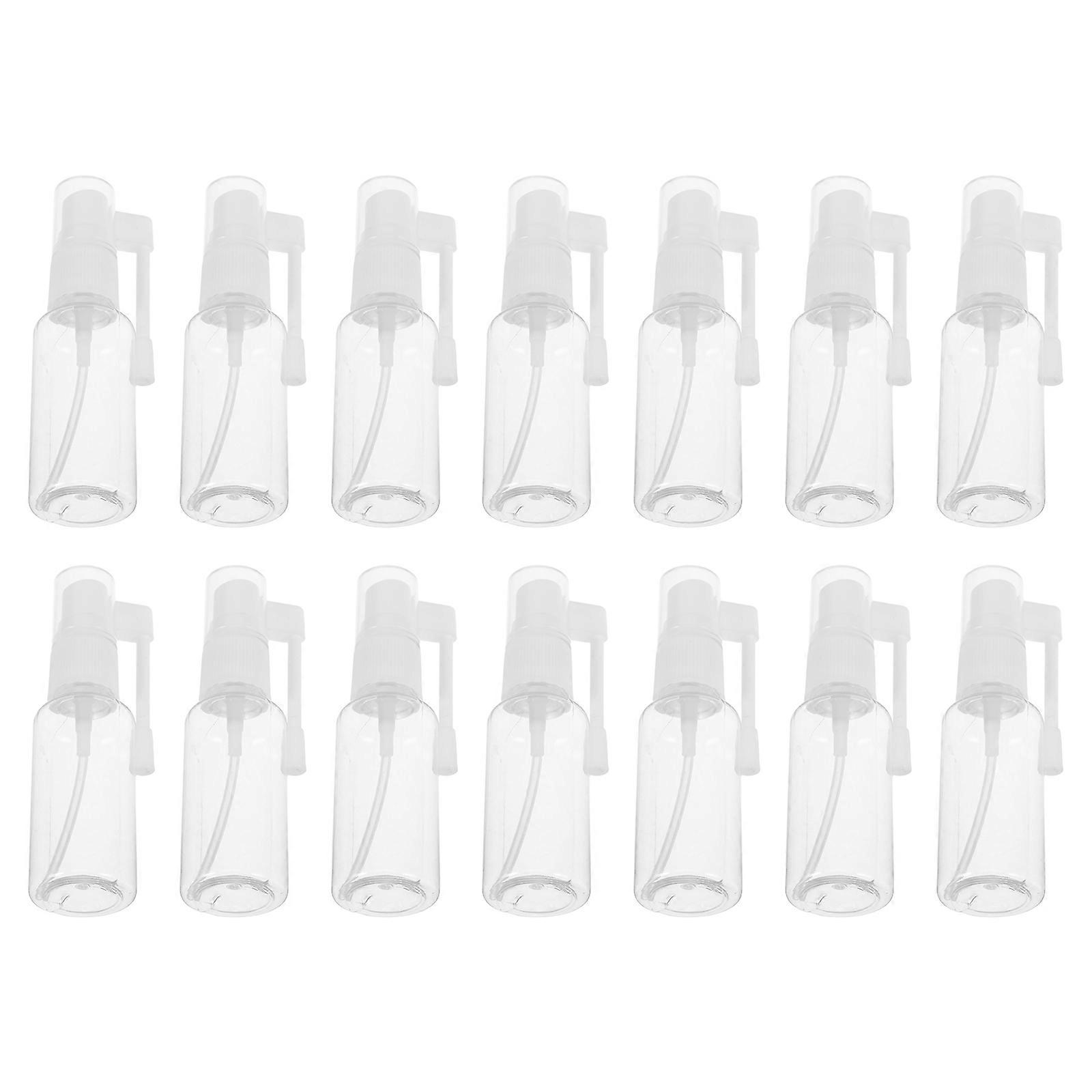 Sprayer Fine Mist Spray Bottle For Medical Use 30ml Transparent Portable Use 360 Degree Rotation 30Pcs